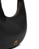 Pinko Brioche Hobo Classic Black Leather Τσάντα