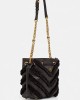 Pinko Secchiello Mini Bucket Brown Rafia Τσάντα