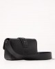 Pinko Love One Mini Slouchy Black Leather Τσάντα