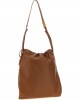 Pinko Slouchy Classic Brown Δερμάτινη Τσάντα