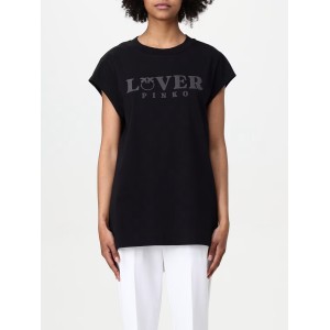 Pinko Marrakech T-shirt Slim-fit Lover Black Μπλούζα