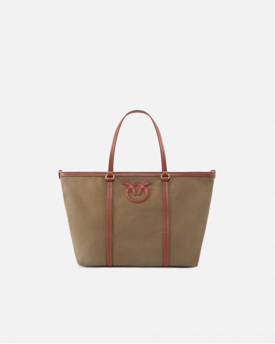 Pinko Miranda Shopper Classic Canvas Τσάντα