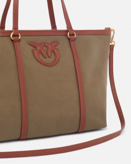 Pinko Miranda Shopper Classic Canvas Τσάντα