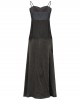 Pinko Anymore Satin Black Φόρεμα
