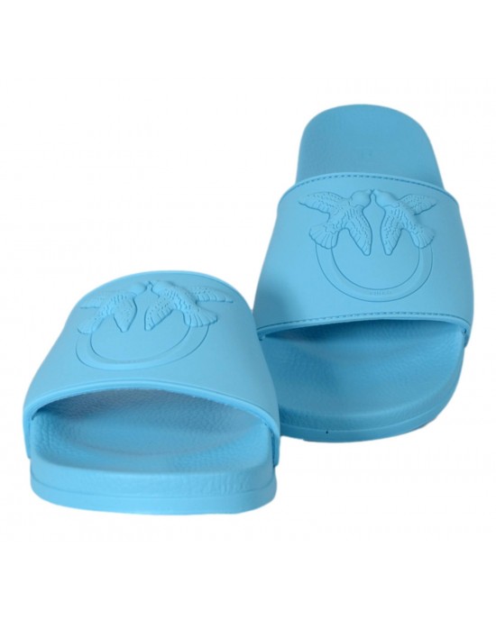 Pinko Dilly Rubberized Sky Παντόφλες