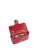 Pinko Baby Shoulder Love Bag Puff Maxi Quilt Red Leather Τσάντα Ώμου