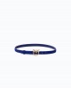 Pinko Love Berry H2 Suede Blue Ζώνη