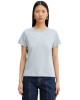 Pinko Basico T-shirt With PINKO Logo Light Blue Μπλούζα