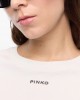 Pinko Basico T-shirt PINKO Logo White Μπλούζα