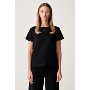 Pinko Basico T-shirt PINKO Logo Black Μπλούζα