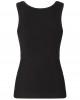 Pinko Calcolatore Vest Top With Love Birds Golden Detail Black Μπλούζα