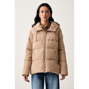 Pinko Eleodoro Beige Μπουφάν