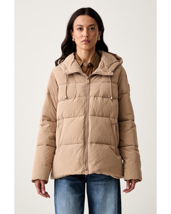 Pinko Eleodoro Beige Μπουφάν