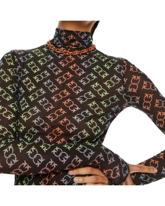 Pinko Lamu Monogram Slim Fit Μπλούζα