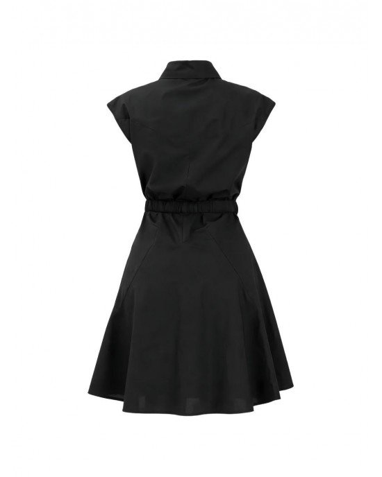 Pinko Anaceta Popeline Black Φόρεμα