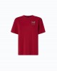 Pinko Strepitoso T-shirt Love Birds Jewel Detail Red Μπλούζα