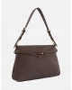 Pinko Belt Bag Big Large Leather Brown Τσάντα Ώμου