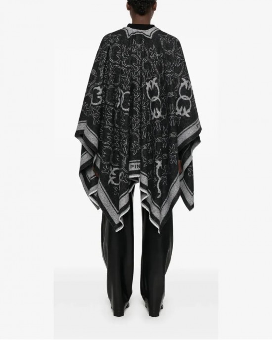Pinko Croazia Black Κάπα