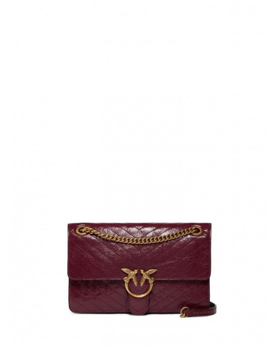Pinko Love One Light Classic Castano Τσάντα Ώμου