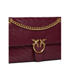 Pinko Love One Light Classic Castano Τσάντα Ώμου
