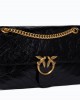 Pinko Love One Light Classic Black Τσάντα Ώμου