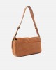 Pinko Love Bag Click Soft Horizontal Handle Medium Crossbody In Suede Τσάντα Ώμου