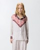 Pinko Cher With Tie Motif & Placed Print Πουκάμισο