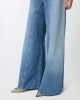 Pinko Winona Flared Jeans With Super Wide Leg Παντελόνι