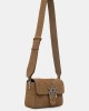 Pinko Love One Slouchy Classic Medium Shoulder Suede Τσάντα
