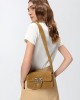 Pinko Mini Love Bag One Slouchy Small Shoulder In Suede With Inlays Τσάντα