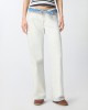 Pinko Wanda Waist Down Wide Leg Τζιν Παντελόνι
