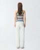 Pinko Wanda Waist Down Wide Leg Τζιν Παντελόνι