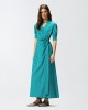 Pinko Alexandra Long Wrap With Striped Pattern Φόρεμα