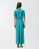 Pinko Alexandra Long Wrap With Striped Pattern Φόρεμα