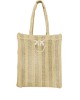 Pinko Easy Tote Medium Shopper Raffia Beige Τσάντα