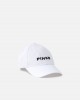 Pinko Break Dance Cap With Peak & Embroidered Logo White Καπέλο