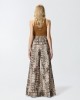 Pinko Gussola Wide-leg With Snake Print Παντελόνι