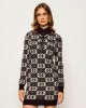 Pinko Reims Brown Mini Φόρεμα