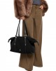Pinko Tote Suede With Texas Details Black Τσάντα Χειρός