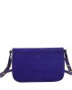 Pinko Love Satchel Classic Suede Blue Electric Τσάντα Ώμου