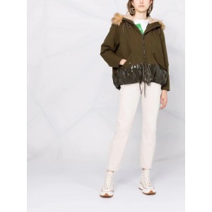 Pinko Circus Parka Μπουφάν Πράσινο