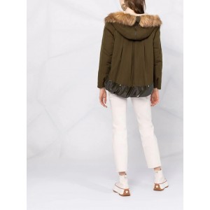 Pinko Circus Parka Μπουφάν Πράσινο