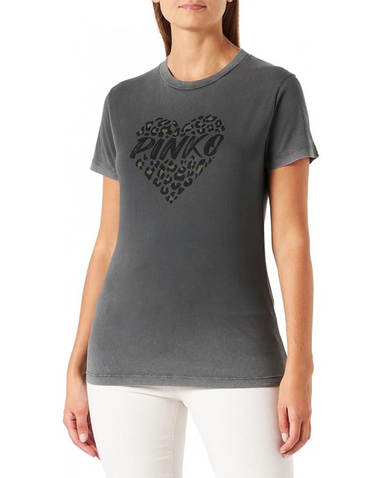 Pinko Tula T-shirt Grey Μπλούζα