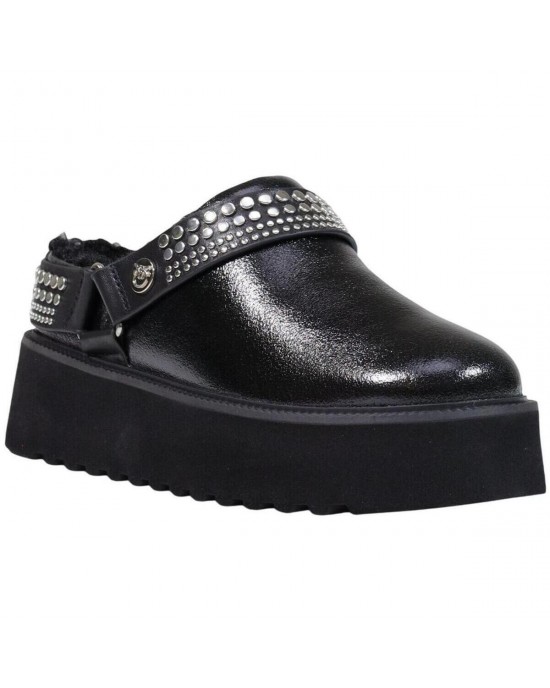 Pinko Martina 05 Black Calf Leather Ankle Μποτάκια