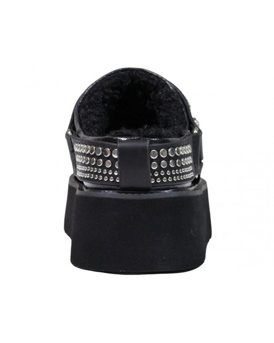 Pinko Martina 05 Black Calf Leather Ankle Μποτάκια