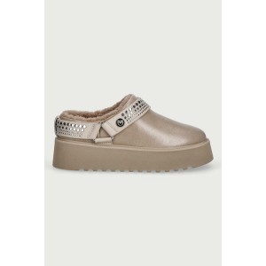 Pinko Martina 05 Ivory Calf Leather Ankle Μποτάκια
