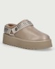 Pinko Martina 05 Ivory Calf Leather Ankle Μποτάκια
