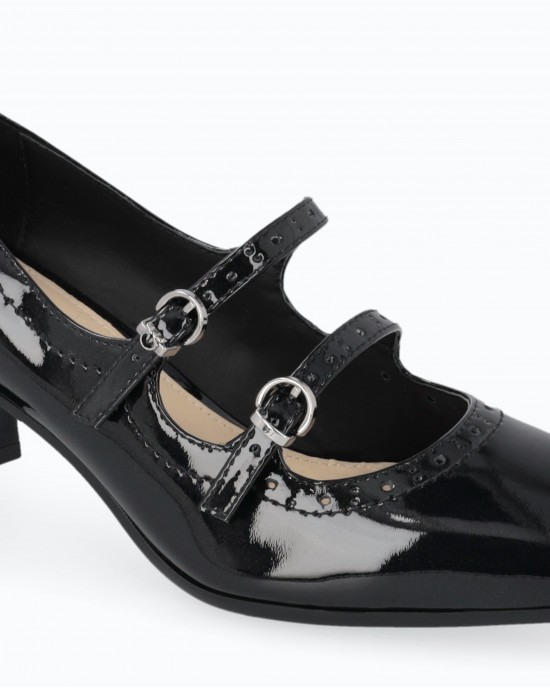 Pinko Anita 02 Black Mary Jane Γόβες