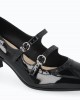 Pinko Anita 02 Black Mary Jane Γόβες