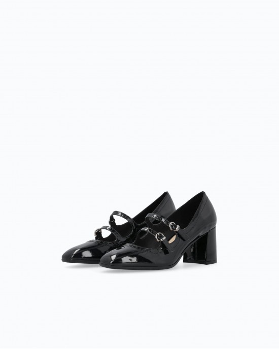 Pinko Anita 02 Black Mary Jane Γόβες